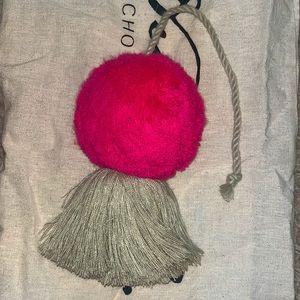 Nena & Co Pom hot pink & cream